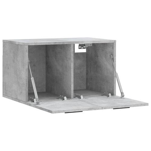 Vægskab 60x36,5x35 cm konstrueret træ betongrå