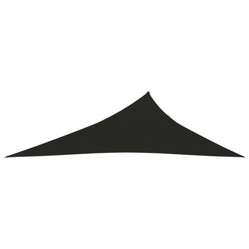 Solsejl 4x5x6,8 m 160 g/m² HDPE sort