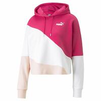 Hættetrøje til Kvinde Puma Power Cat Pink XS