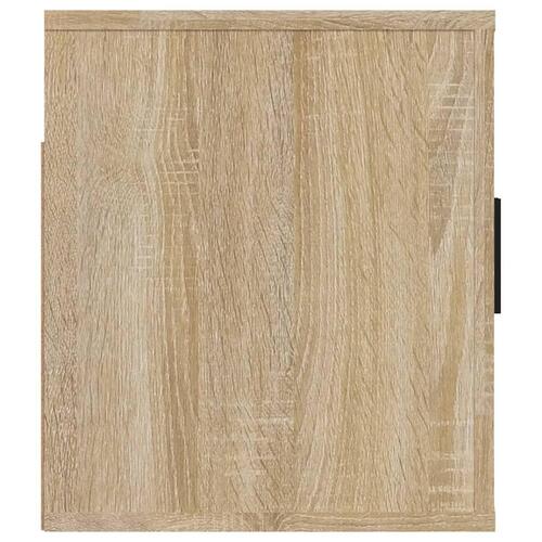 Væghængt tv-skab 80x34,5x40 cm sonoma-eg
