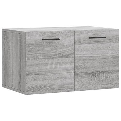 Vægskab 60x36,5x35 cm konstrueret træ grå sonoma-eg