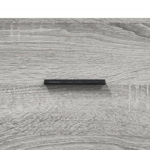 Vægskab 60x36,5x35 cm konstrueret træ grå sonoma-eg