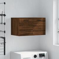 Vægskab 60x36,5x35 cm konstrueret træ brun egetræsfarve