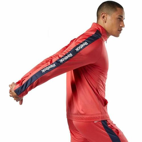 Sportsjakke til Mænd Reebok Essentials Linear Rød M