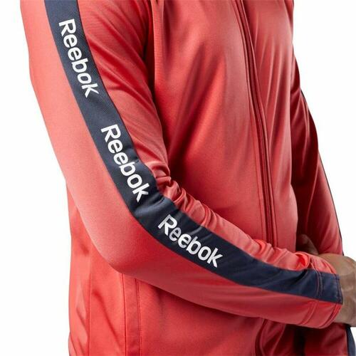 Sportsjakke til Mænd Reebok Essentials Linear Rød M