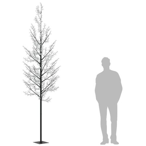 Lystræ 400 cm 1200 LED'er kirsebærblomst flerfarvet lys