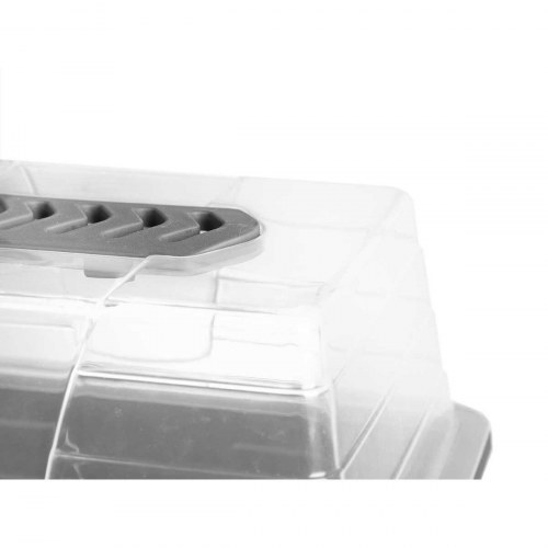Drivhus Ibergarden FYT108102 Grå Gennemsigtig Plastik 21,5 x 12,8 x 17,4 cm (16 enheder)