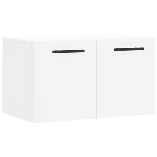 Vægskab 60x36,5x35 cm konstrueret træ hvid