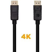 DisplayPort-kabel Aisens A124-0548 Sort 50 cm