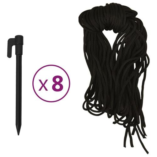 Oppustelig julebamse m. LED-lys 180 cm