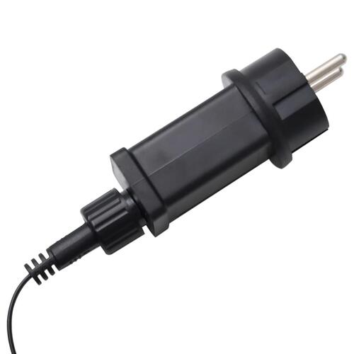 Oppustelig julebamse m. LED-lys 180 cm