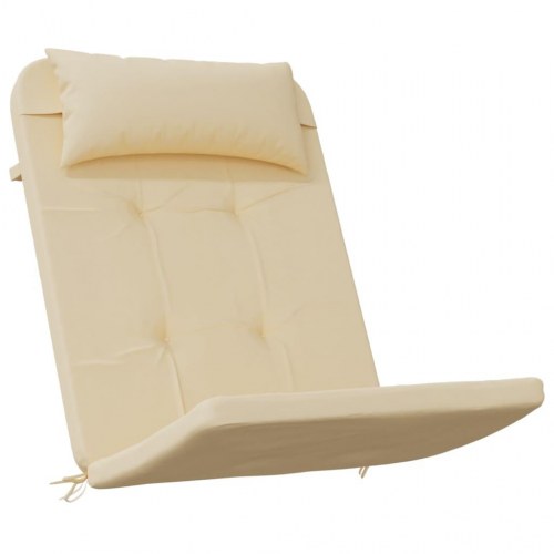 Hynder til Adirondack-stol 2 stk. oxfordstof beige