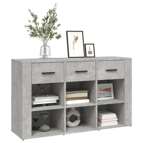 Skænk 100x30x59,5 cm konstrueret træ betongrå