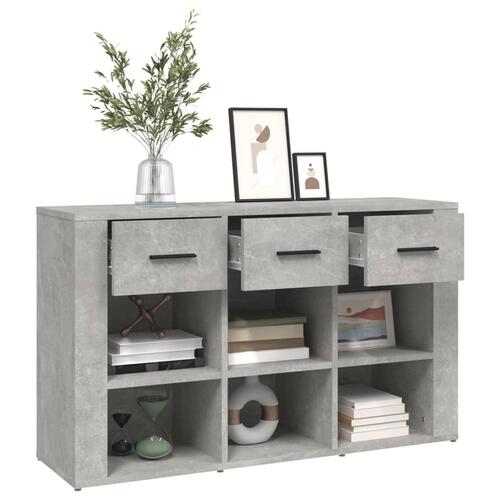 Skænk 100x30x59,5 cm konstrueret træ betongrå