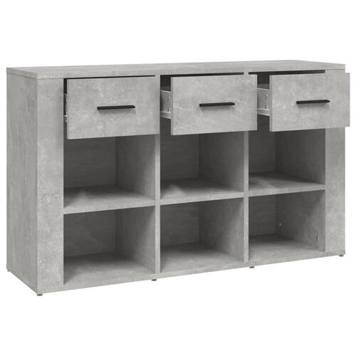 Skænk 100x30x59,5 cm konstrueret træ betongrå