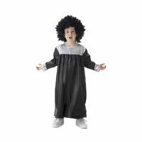 Kostume til børn Gospel Sølvfarvet Sort (1 Dele) 11-13 år