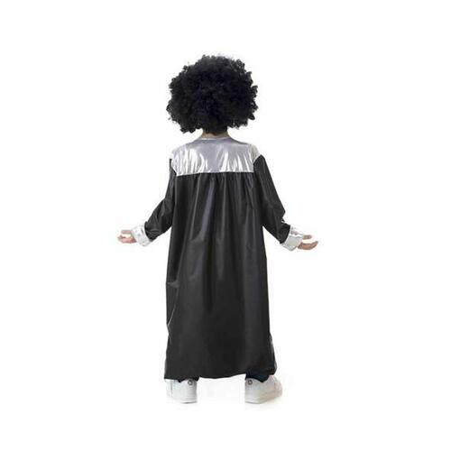 Kostume til børn Gospel Sølvfarvet Sort (1 Dele) 11-13 år