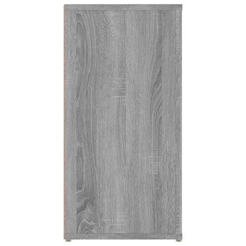 Skænk 100x30x59,5 cm konstrueret træ grå sonoma-eg