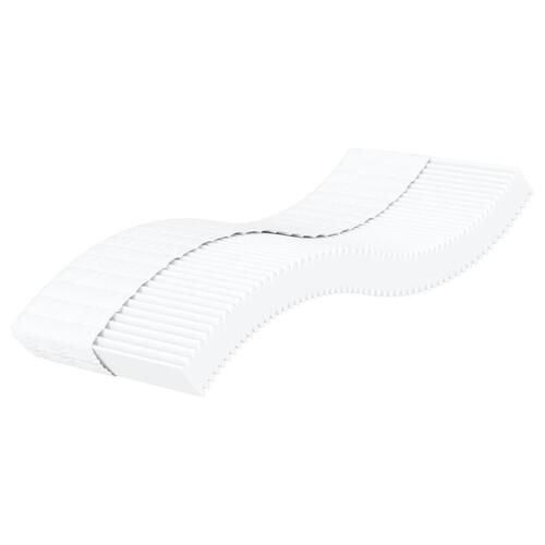 Daybed med madras 80x200 cm stof lysegrå