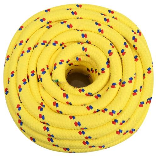 Tovværk til båd 20 mm 25 m polypropylen gul