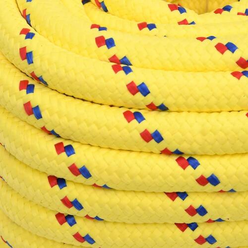 Tovværk til båd 20 mm 25 m polypropylen gul
