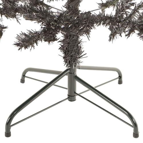 Smalt juletræ 180 cm sort