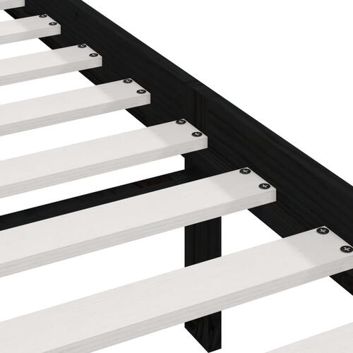 Sengeramme 120x190 cm massivt fyrretræ sprt