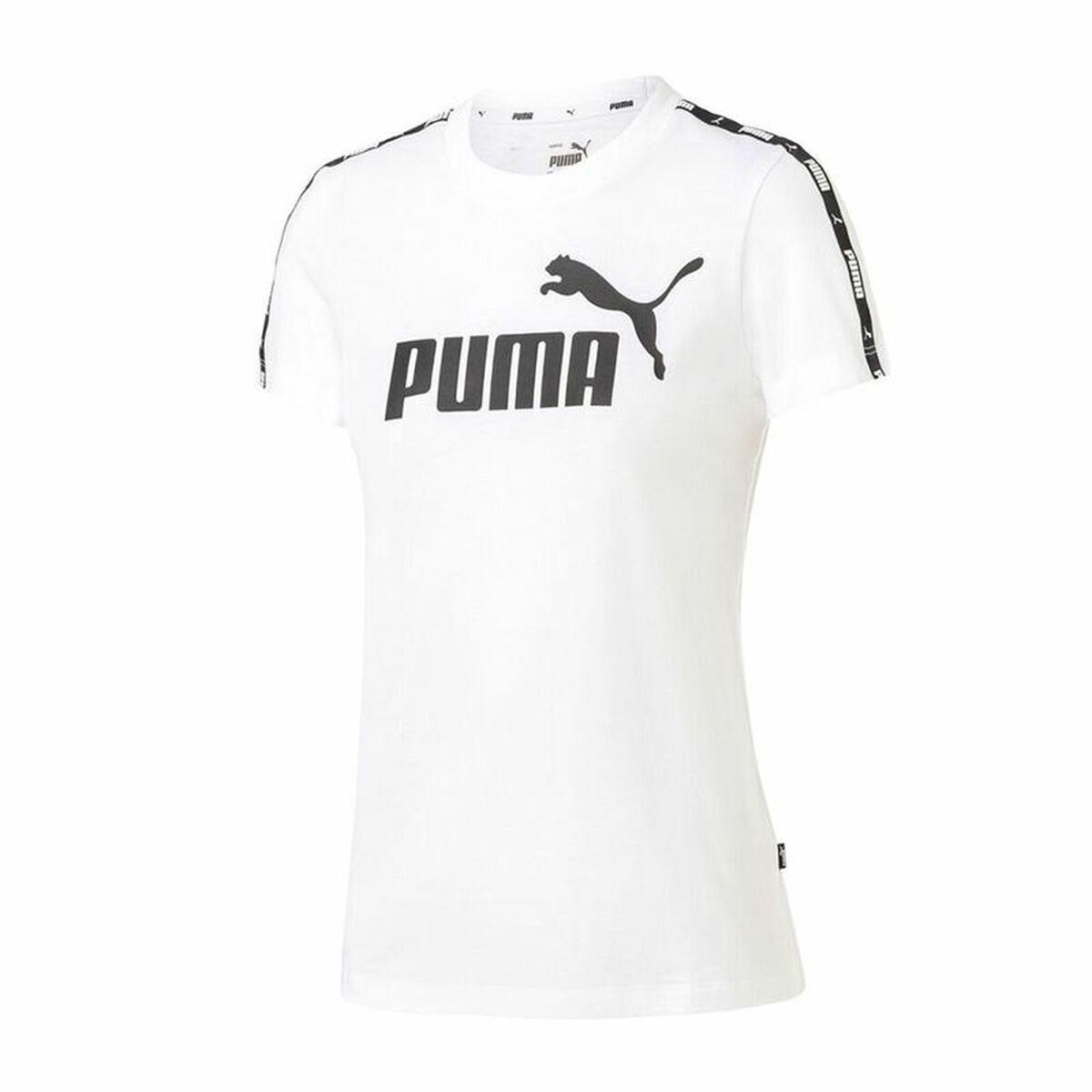 Kortærmet Sport T-shirt Puma Power Tee W Hvid S