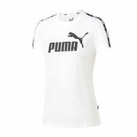 Kortærmet Sport T-shirt Puma Power Tee W Hvid XL