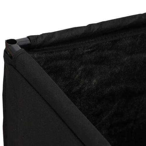 Opbevaringskasse 105x34,5x45 cm stof sort