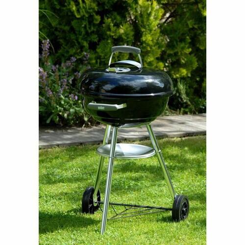 Havegrill Weber Compact Ø 47 cm Glaseret stål