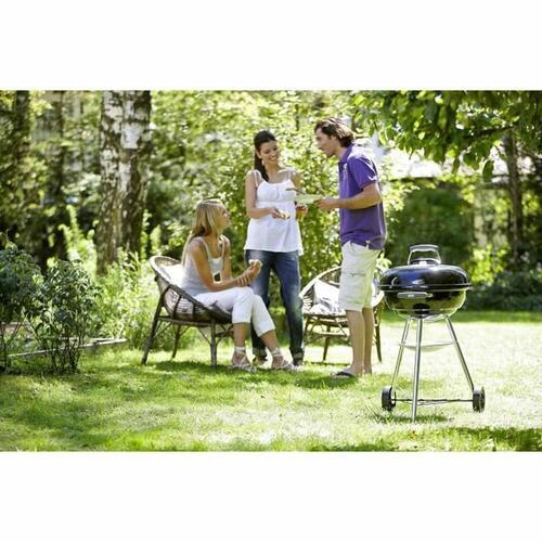 Havegrill Weber Compact Ø 47 cm Glaseret stål