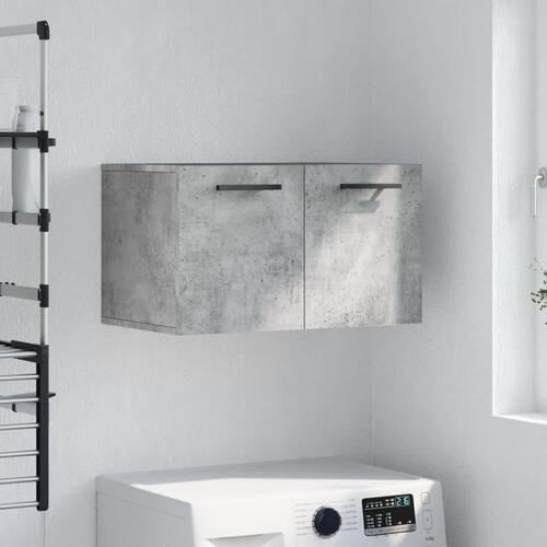 Vægskab 60x36,5x35 cm konstrueret træ betongrå