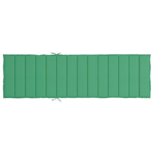 Hynde til liggestol 200x60x3 cm oxfordstof grøn