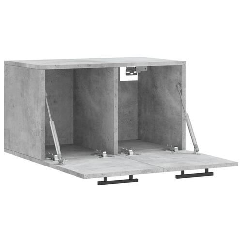 Vægskab 60x36,5x35 cm konstrueret træ betongrå