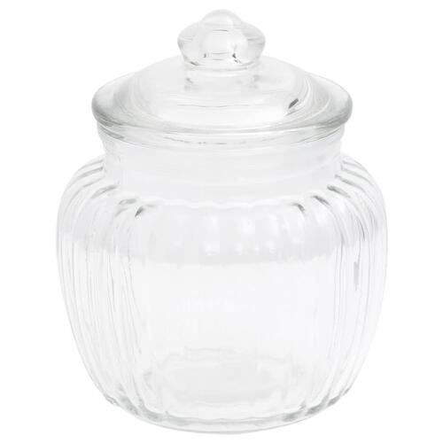 Opbevaringsglas 6 stk. 500 ml glas