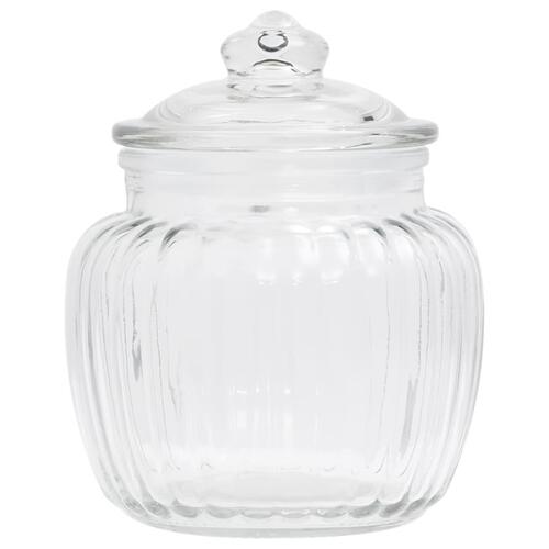 Opbevaringsglas 6 stk. 500 ml glas
