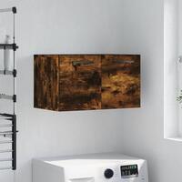 Vægskab 60x36,5x35 cm konstrueret træ røget egetræsfarve