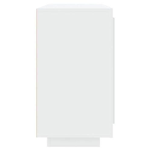 Skænk 80x40x75 cm konstrueret træ hvid