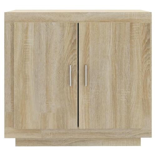 Skænk 80x40x75 cm konstrueret træ sonoma-egetræsfarve