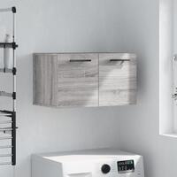 Vægskab 60x36,5x35 cm konstrueret træ grå sonoma-eg
