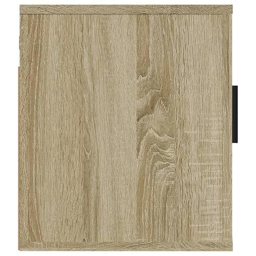 Væghængte tv-skabe 2 stk. 40x34,5x40 cm sonoma-eg