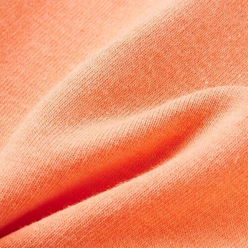 Shorts til børn str. 140 med snøre neon-orange
