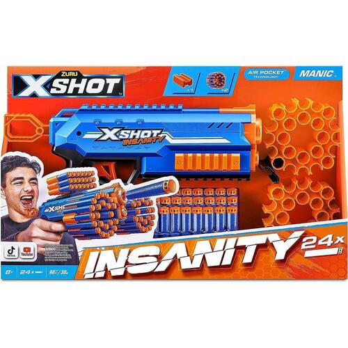 Dartpistol X-Shot Insanity- Manic