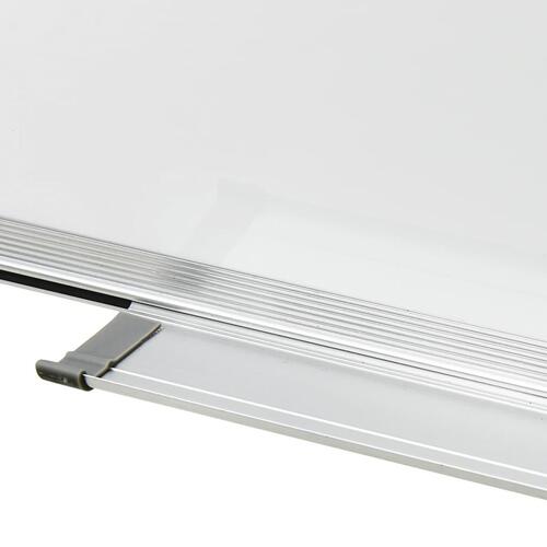 Magnetisk whiteboard 110x60 cm stål hvid