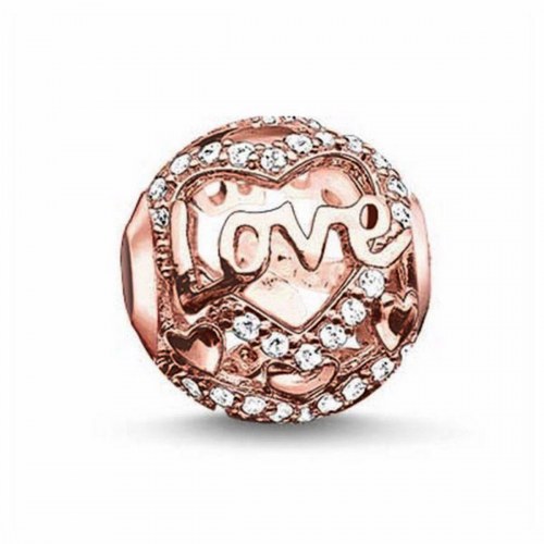Perler til kvinder Thomas Sabo K017 (1,4 cm) (1,4 cm) - Rødguld