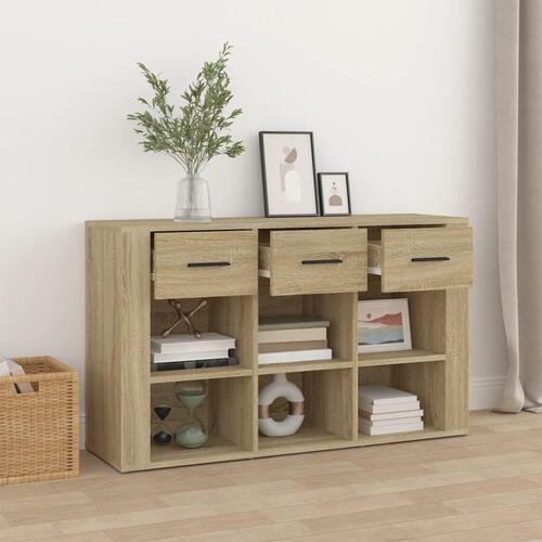 Skænk 100x30x59,5 cm konstrueret træ sonoma-eg