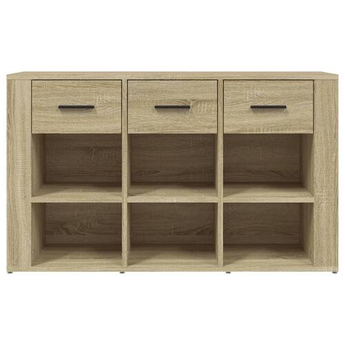 Skænk 100x30x59,5 cm konstrueret træ sonoma-eg