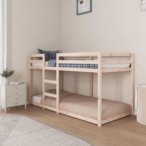 Køjeseng 90x200 cm massivt fyrretræ