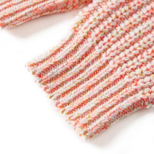 Strikket cardigan til børn str. 92 lyserød